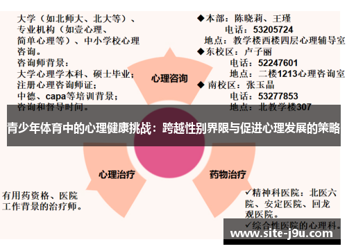 青少年体育中的心理健康挑战：跨越性别界限与促进心理发展的策略